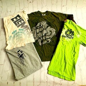 Kids t-shirt bundle. 4 shirts. 1 long sleeve and 3 short sleeve. Size 8/10